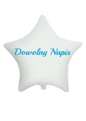 Naklejka personalizowana na balon, dowolny napis, 15x25 cm Naklejka personalizowana na balon, dowolny napis, 15x25 cm