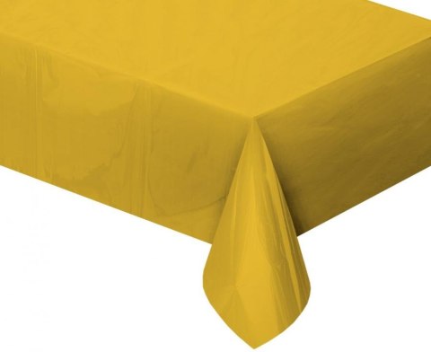 Obrus foliowy, Złoty, Połyskujący, 137 x 183 cm Obrus foliowy, Złoty, Połyskujący, 137 x 183 cm