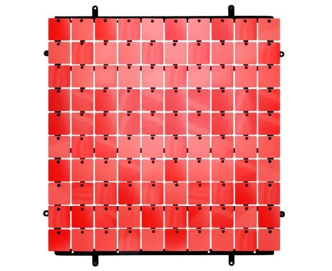 Panel cekinowy dekoracyjny czerwony, 30cm Panel cekinowy dekoracyjny czerwony, 30cm