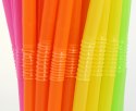 Rurki łamane słomki wielokrotnego użytku, 5mm, 210mm, 500szt. Rurki łamane słomki wielokrotnego użytku, 5mm, 210mm, 500szt.