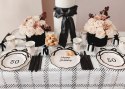 Talerzyki papierowe ''Hello 50'' pięćdziesiątka, 18 cm, 6szt Talerzyki papierowe ''Hello 50'' pięćdziesiątka, 18 cm, 6szt