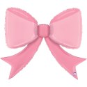 Balon foliowy Kokarda Pretty Pink 90 cm Balon foliowy Kokarda Pretty Pink 90 cm