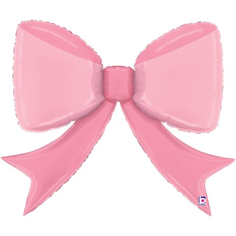 Balon foliowy Kokarda Pretty Pink 90 cm Balon foliowy Kokarda Pretty Pink 90 cm