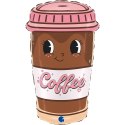 Balon foliowy Kubek Kawa na wynos Coffee To Go 61 cm Balon foliowy Kubek Kawa na wynos Coffee To Go 61 cm