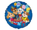 Balon foliowy, Wielokolorowy, Psi Patrol 46 cm pakowany