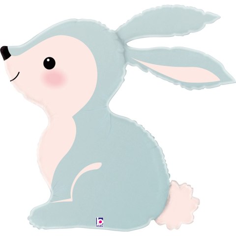 Balon foliowy Woodland Bunny Blue 68 cm Balon foliowy Woodland Bunny Blue 68 cm