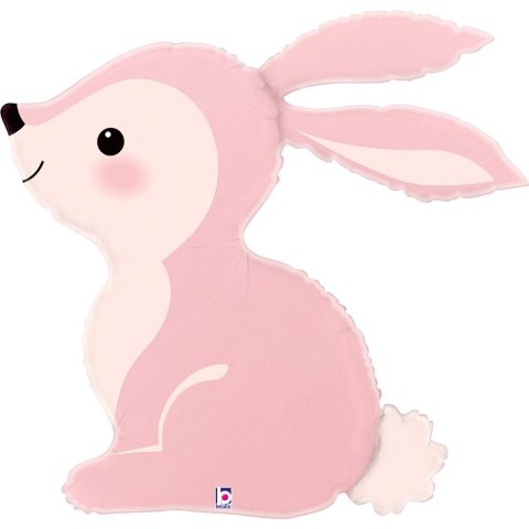 Balon foliowy Woodland Bunny Pink 68 cm Balon foliowy Woodland Bunny Pink 68 cm