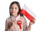 Flaga Polska, Biało-Czerwone Chorągiewki na patyku 30 x 45cm, 10 szt. Flaga Polska, Biało-Czerwone Chorągiewki na patyku 30 x 45cm, 10 szt.