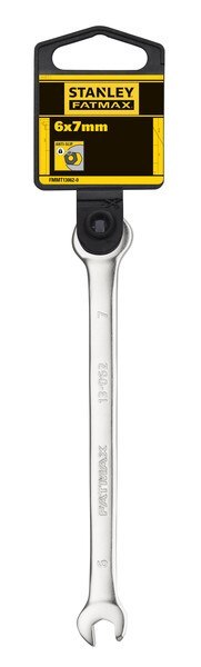 KLUCZ PŁASKI ANTI-SLIP 6*7MM STANLEY