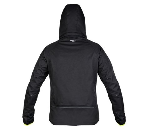 KURTKA MIX&MATCH SOFTSHELL CZARNO-ŻÓŁTA ROZMIAR L NEO