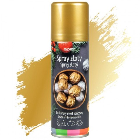 Spray dekoracyjny złoty 125 ml Spray dekoracyjny złoty 125 ml