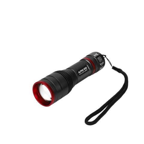 LATARKA RĘCZNA FALCON EYE ALPHA 500LM BATERYJNA MACTRONIC