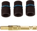 ZESTAW NASADEK 8,9.6,10MM 3 SZT. Z WYMIENNYM UCHWYTEM MAKITA