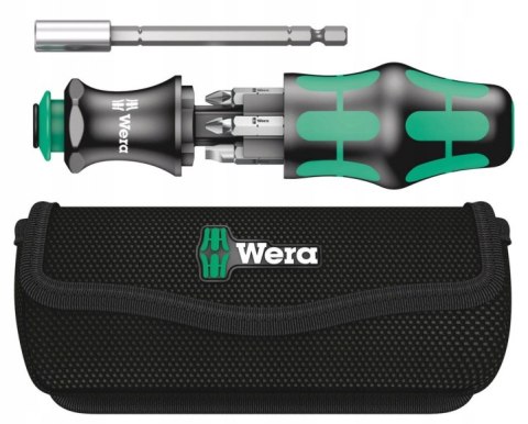 ZESTAW WKRĘTAKÓW KRAFTFORM KOMPAKT 28 Z ETUI, 6 CZĘŚĆ WERA