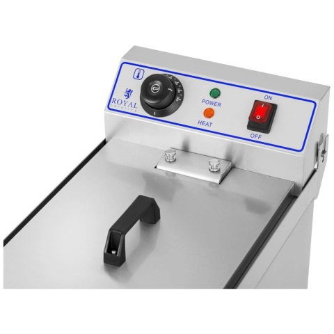 Frytownica gastronomiczna nastawna elektryczna - 10 l 3200 W Frytownica gastronomiczna nastawna elektryczna - 10 l 3200 W