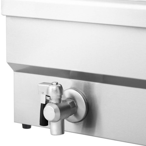 Frytownica podwójna dwukomorowa z kranami 400V - 2x10L Frytownica podwójna dwukomorowa z kranami 400V - 2x10L