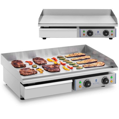 Grill elektryczny z wysokim rantem szer. 75cm Grill elektryczny z wysokim rantem szer. 75cm
