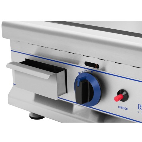 Grill podwójny gładki gazowy na gaz LPG / Propan-Butan 2 x 3000 W 30 mbar Grill podwójny gładki gazowy na gaz LPG / Propan-Butan 2 x 3000 W 30 mbar