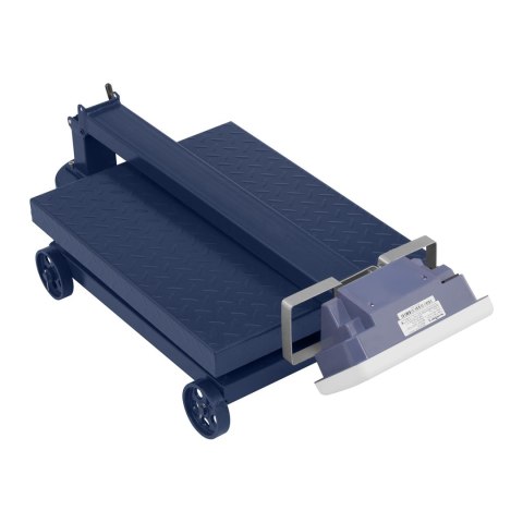 Waga platformowa magazynowa z kółkami SBS-PF-600/100 LCD do 600kg Waga platformowa magazynowa z kółkami SBS-PF-600/100 LCD do 600kg