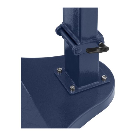 Waga platformowa magazynowa z kółkami SBS-PF-600/100 LCD do 600kg Waga platformowa magazynowa z kółkami SBS-PF-600/100 LCD do 600kg