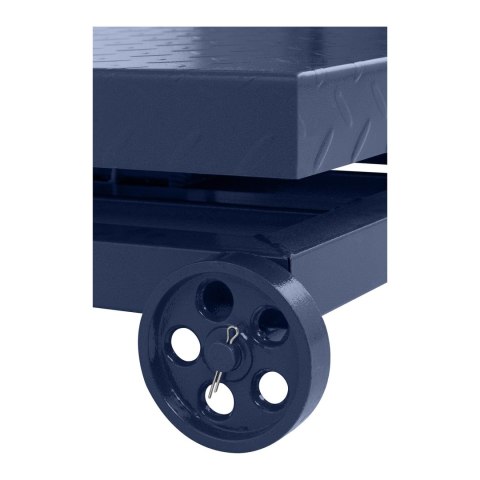 Waga platformowa magazynowa z kółkami SBS-PF-600/100 LCD do 600kg Waga platformowa magazynowa z kółkami SBS-PF-600/100 LCD do 600kg