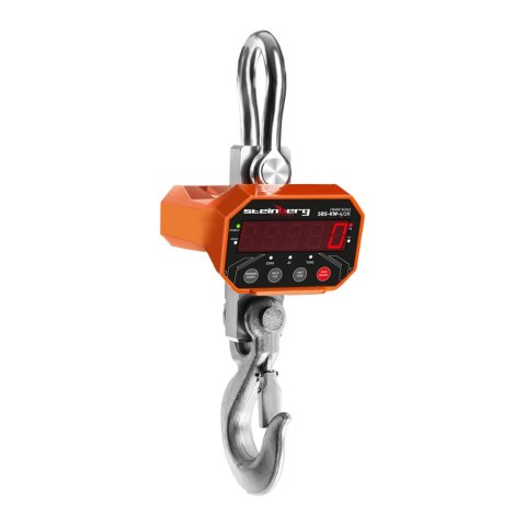 Waga wisząca - 5 TON - waga hakowa z pilotem dla przemysłu do 5000 Kg - LED Waga wisząca - 5 TON - waga hakowa z pilotem dla przemysłu do 5000 Kg - LED