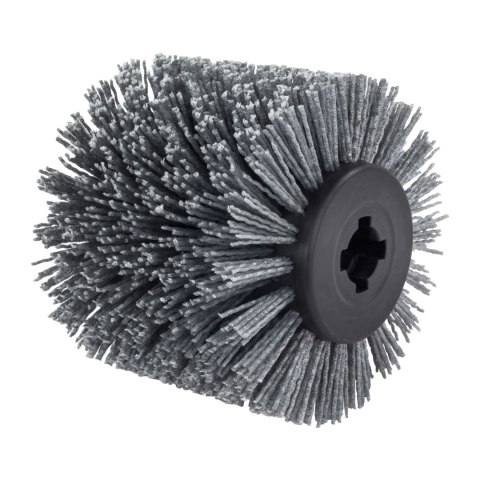 Walec szlifierski szczotka walcowa nylonowa do satyniarki 120x100mm Walec szlifierski szczotka walcowa nylonowa do satyniarki 120x100mm