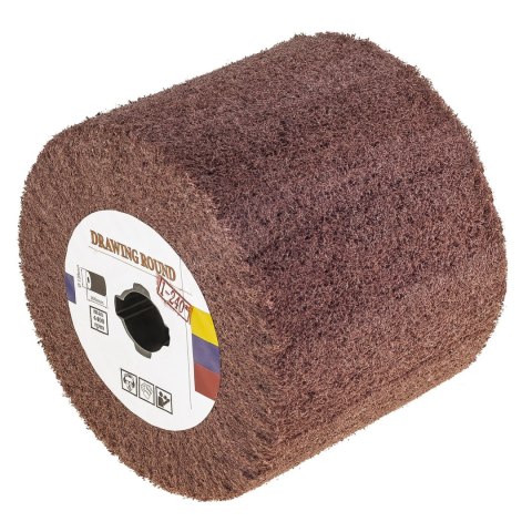 Wałek szlifierski z włókniny do satyniarki 120x100mm ziarnistość P240 Wałek szlifierski z włókniny do satyniarki 120x100mm ziarnistość P240