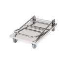 Wózek platformowy składany stalowy HoReCa platforma 70x52cm Wózek platformowy składany stalowy HoReCa platforma 70x52cm
