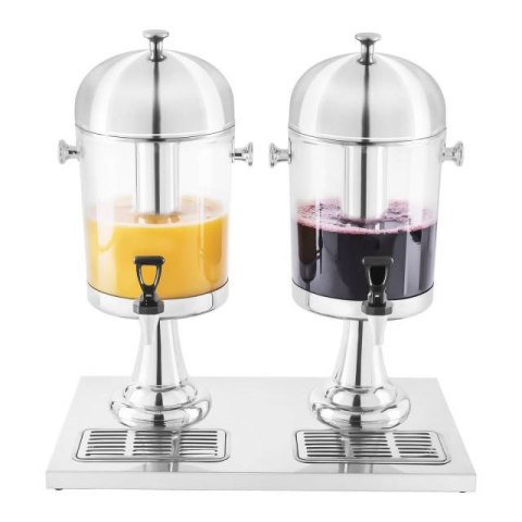 Dyspenser dozownik do napojów chłodzący na lód 2 x 7L Dyspenser dozownik do napojów chłodzący na lód 2 x 7L