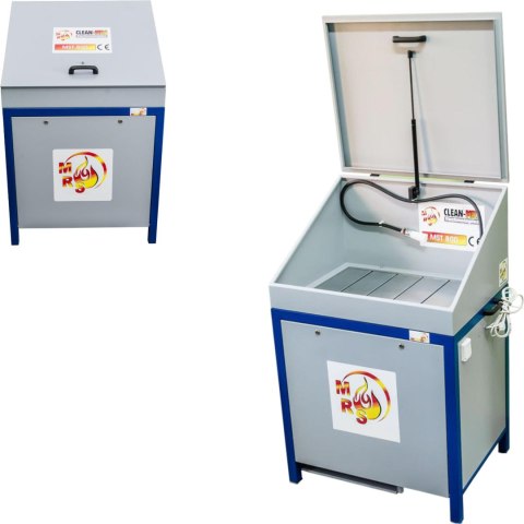 Myjka warsztatowa do części z obiegiem zamkniętym MST 800 z pokrywą Myjka warsztatowa do części z obiegiem zamkniętym MST 800 z pokrywą