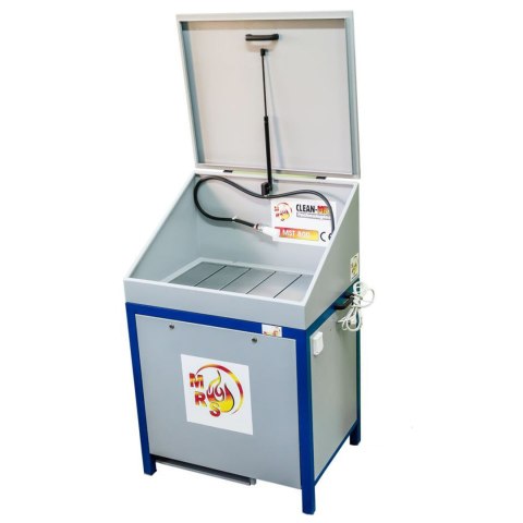 Myjka warsztatowa do części z obiegiem zamkniętym MST 800 z pokrywą Myjka warsztatowa do części z obiegiem zamkniętym MST 800 z pokrywą