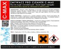 Płyn zmywacz do części i narzędzi do myjki warsztatowej PRO CLEANER C-MAX 5L Płyn zmywacz do części i narzędzi do myjki warsztatowej PRO CLEANER C-MAX 5L