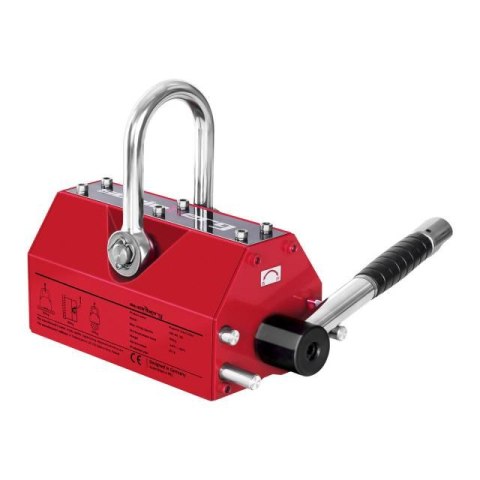 Ręczny podnośnik chwytak magnetyczny do blach i profili do 300kg Ręczny podnośnik chwytak magnetyczny do blach i profili do 300kg