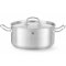 Garnek niski Kitchen Line z pokrywką 4,9 l śr. 240 x 110 h - Hendi 836026