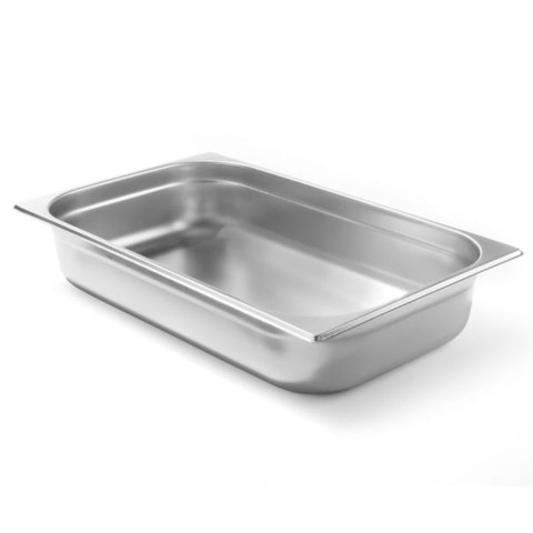 Pojemnik GN 1/1 wys. 100 mm ze stali nierdzewnej - Hendi 800133