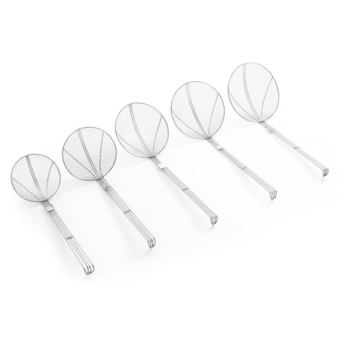 Cedzak sitko do smażenia w głębokim oleju ze stali nierdzewnej śr. 240 mm - Hendi 640807 Cedzak sitko do smażenia w głębokim oleju ze stali nierdzewnej śr. 240 mm - Hendi 640807