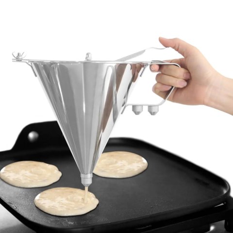 Dozownik pistolet stalowy do sosów i kremów Kitchen Line - Hendi 551813 Dozownik pistolet stalowy do sosów i kremów Kitchen Line - Hendi 551813