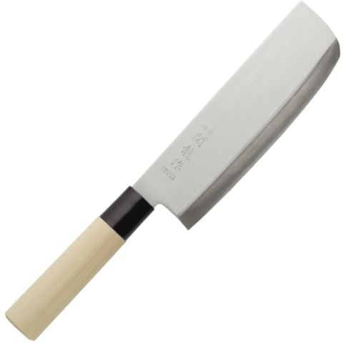 Nóż japoński NAKIRI z drewnianą rączką 180 mm - Hendi 845028