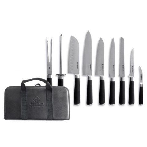 Zestaw noży szefa kuchni Kurta Schellera edition 9 elementów - Hendi 975770 Zestaw noży szefa kuchni Kurta Schellera edition 9 elementów - Hendi 975770