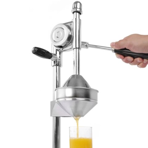 Barowa wyciskarka do cytrusów z dźwignią wys. 51cm - Hendi 695906 Barowa wyciskarka do cytrusów z dźwignią wys. 51cm - Hendi 695906