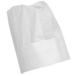 Czapka kucharska perforowana zestaw 10szt. - Hendi 560044