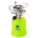 Kuchenka turystyczna na gaz na kartusze gazowe nakłuwane FOCUS piezo zapalnik 1.4kW Kuchenka turystyczna na gaz na kartusze gazowe nakłuwane FOCUS piezo zapalnik 1.4kW