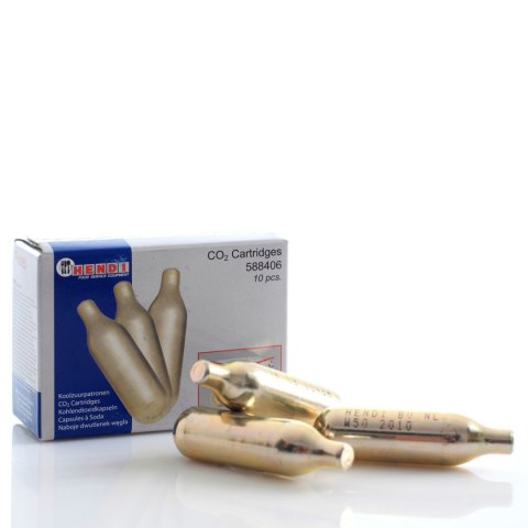 Naboje do syfonu do wody gazowanej sodowej CO2 10szt - Hendi 588406 Naboje do syfonu do wody gazowanej sodowej CO2 10szt - Hendi 588406