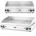 Płyta grzewcza grillowa Profi Line gładka-ryflowana podwójna do pracy ciągłej 3500W - Hendi 203163
