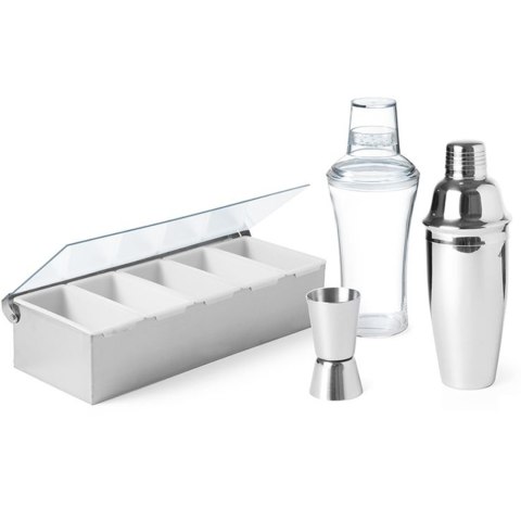 Pojemnik barmański na dodatki do drinków 5 wkładów stalowy - Hendi 552100 Pojemnik barmański na dodatki do drinków 5 wkładów stalowy - Hendi 552100