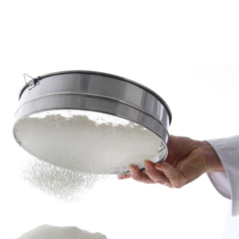 Sito piekarnicze gęste do przesiewania mąki śr. 407mm stalowe - Hendi 637838