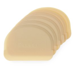 Skrobka cukiernicza półokrągła do porcjowania ciasta ZESTAW 6szt. - Hendi 554166