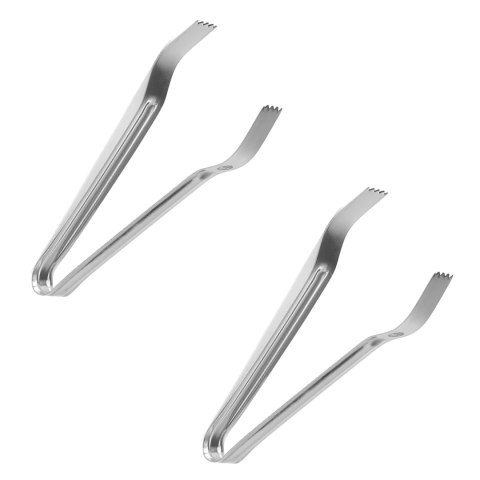 Szczypce do lodu ze stali nierdzewnej 180mm zestaw 2 szt - Hendi 523520 Szczypce do lodu ze stali nierdzewnej 180mm zestaw 2 szt - Hendi 523520