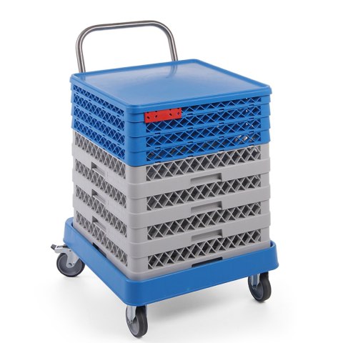 Wózek do transportu koszy do zmywarek 7 koszy 50x50cm - Hendi 877173 Wózek do transportu koszy do zmywarek 7 koszy 50x50cm - Hendi 877173